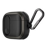 MAGEASY Odyssey 抗衝擊磁扣耳機殼 AirPods 4 金屬黑