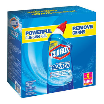 Clorox 高樂氏 亮白馬桶清潔劑 709毫升X 6入 Clorox 高樂氏 亮白馬桶清潔劑 709毫升X 6入