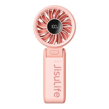 JisuLife 折疊式手持高速風扇 Life7 粉 JisuLife 折疊式手持高速風扇 Life7 粉