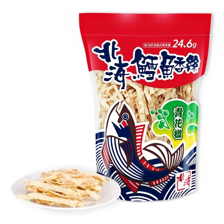 北海 鱈魚香絲 青花椒辣味 600公克