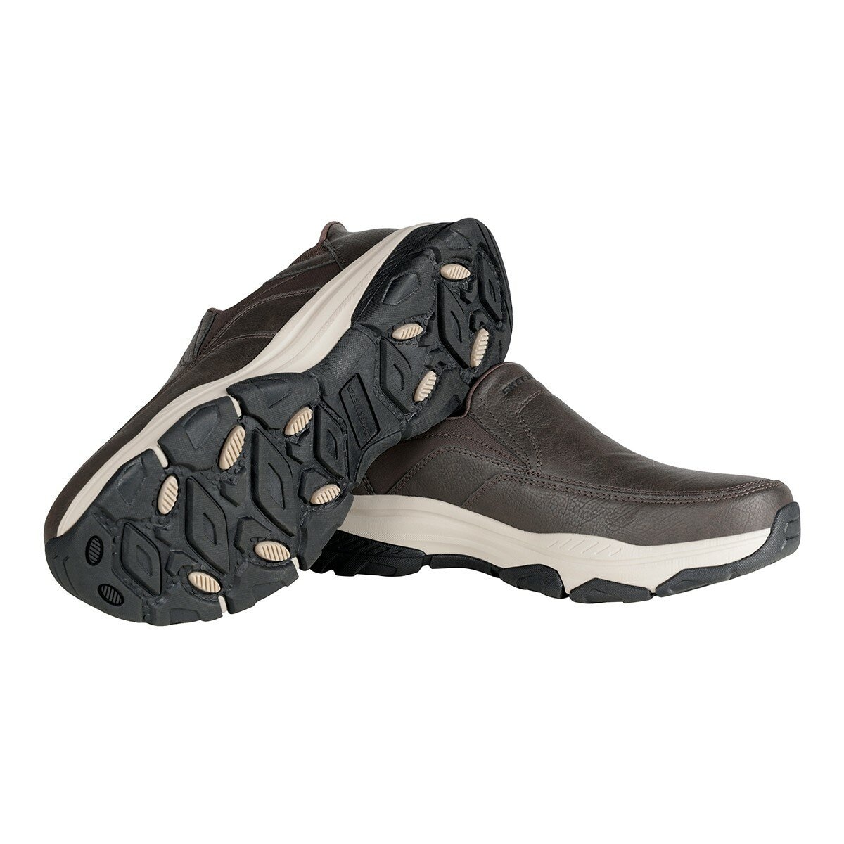 Skechers 男休閒鞋 深棕