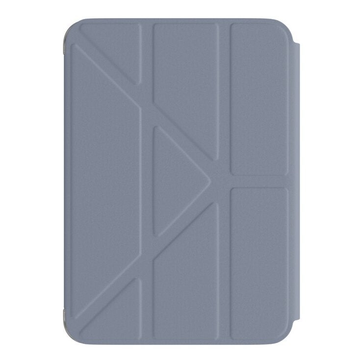 MAGEASY Facet 全方位支架透明背蓋保護套 iPad mini 7 2024 / A17 Pro / iPad mini 6 2021 阿拉斯加藍 MAGEASY Facet 全方位支架透明背蓋保護套 iPad mini 7 2024 / A17 Pro / iPad mini 6 2021 阿拉斯加藍