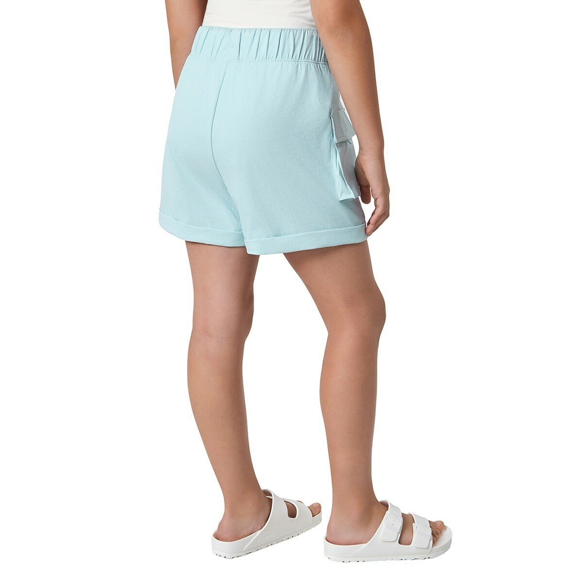 Mondetta 兒童工裝短褲 淺藍色