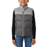 32 Degrees 兒童雙色羽絨背心 灰配色 XS