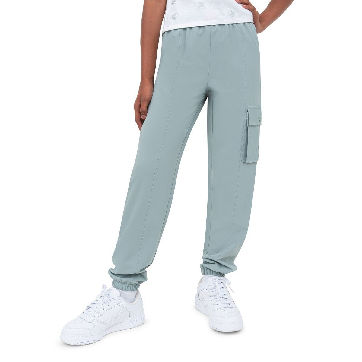 Fila 兒童長褲 綠 XS