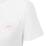 Skechers 女涼感短袖上衣 白