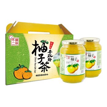 韓味不二水果茶飲組 1公斤 X 2入 韓味不二水果茶飲組 1公斤 X 2入