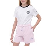 Fila 兒童短褲兩件組 粉紅/紫色組合