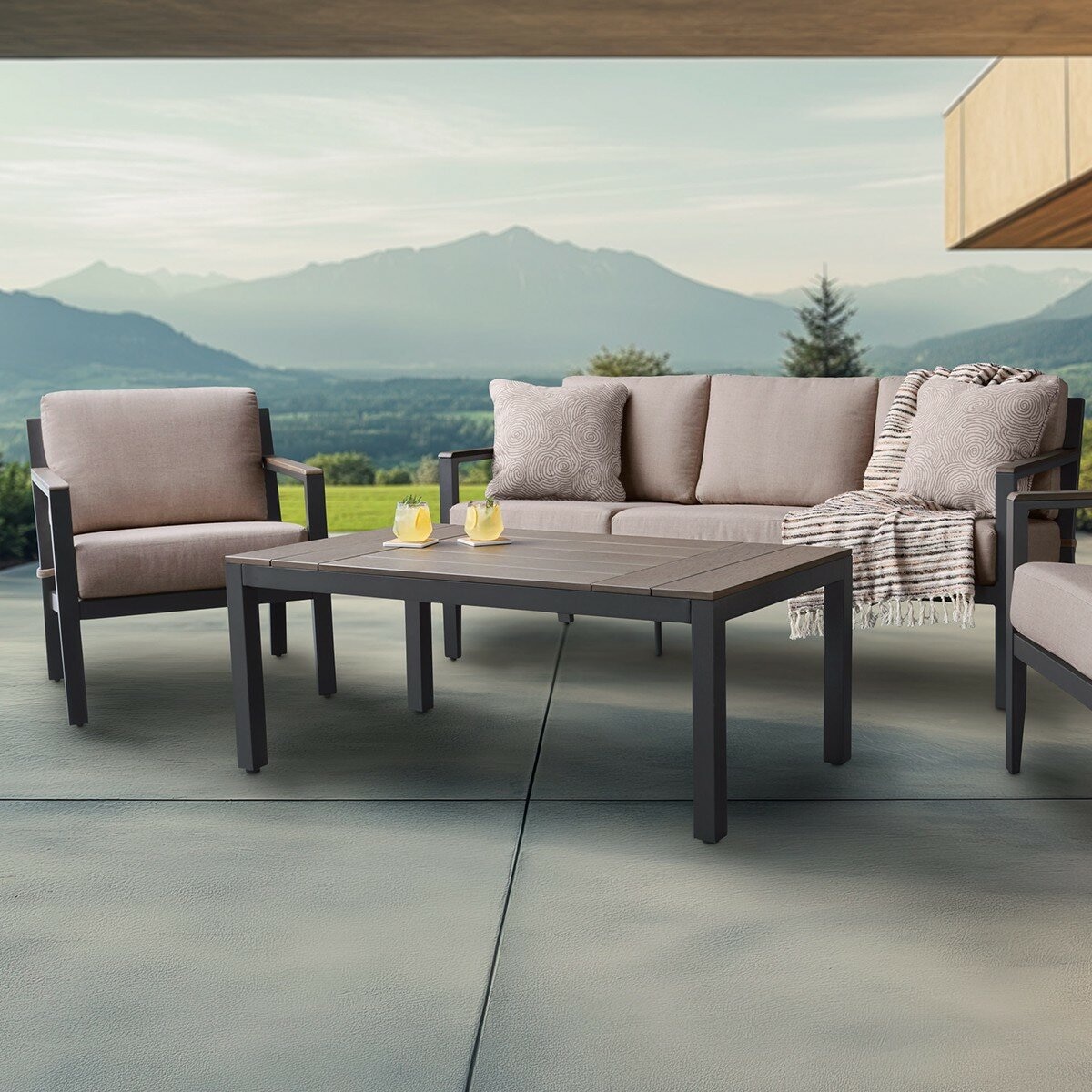 AGIO Stockholm 戶外休閒沙發四件組 AGIO Stockholm 戶外休閒沙發四件組