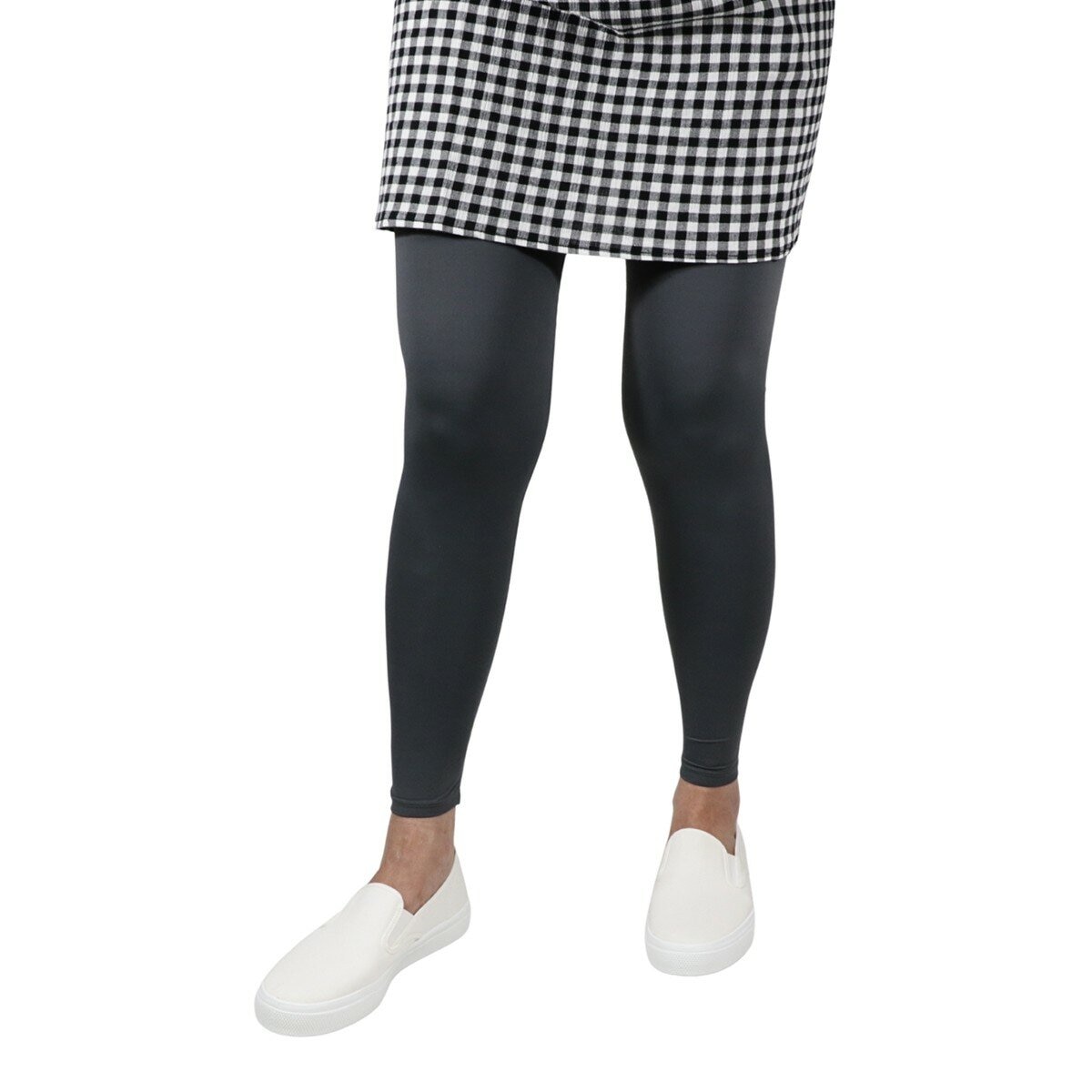 郡是女運動休閒涼感內搭褲 深灰