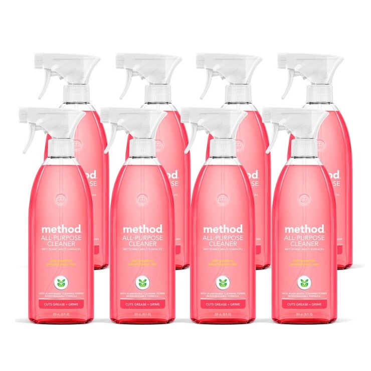 美則 多功能清潔劑 粉紅葡萄柚 828毫升 X 8入