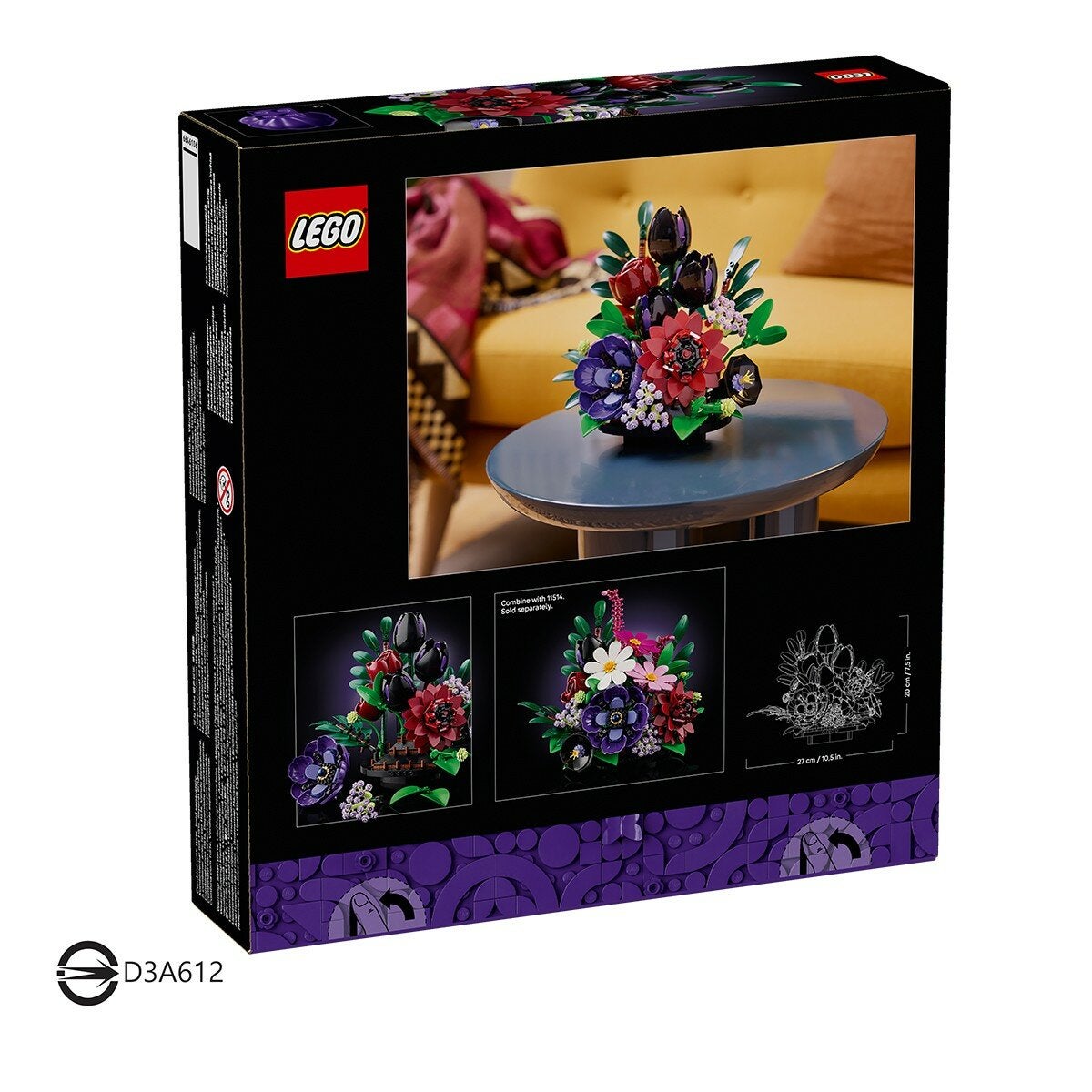 LEGO Botanicals 暗黑插花擺飾 11513 / 18歲以上