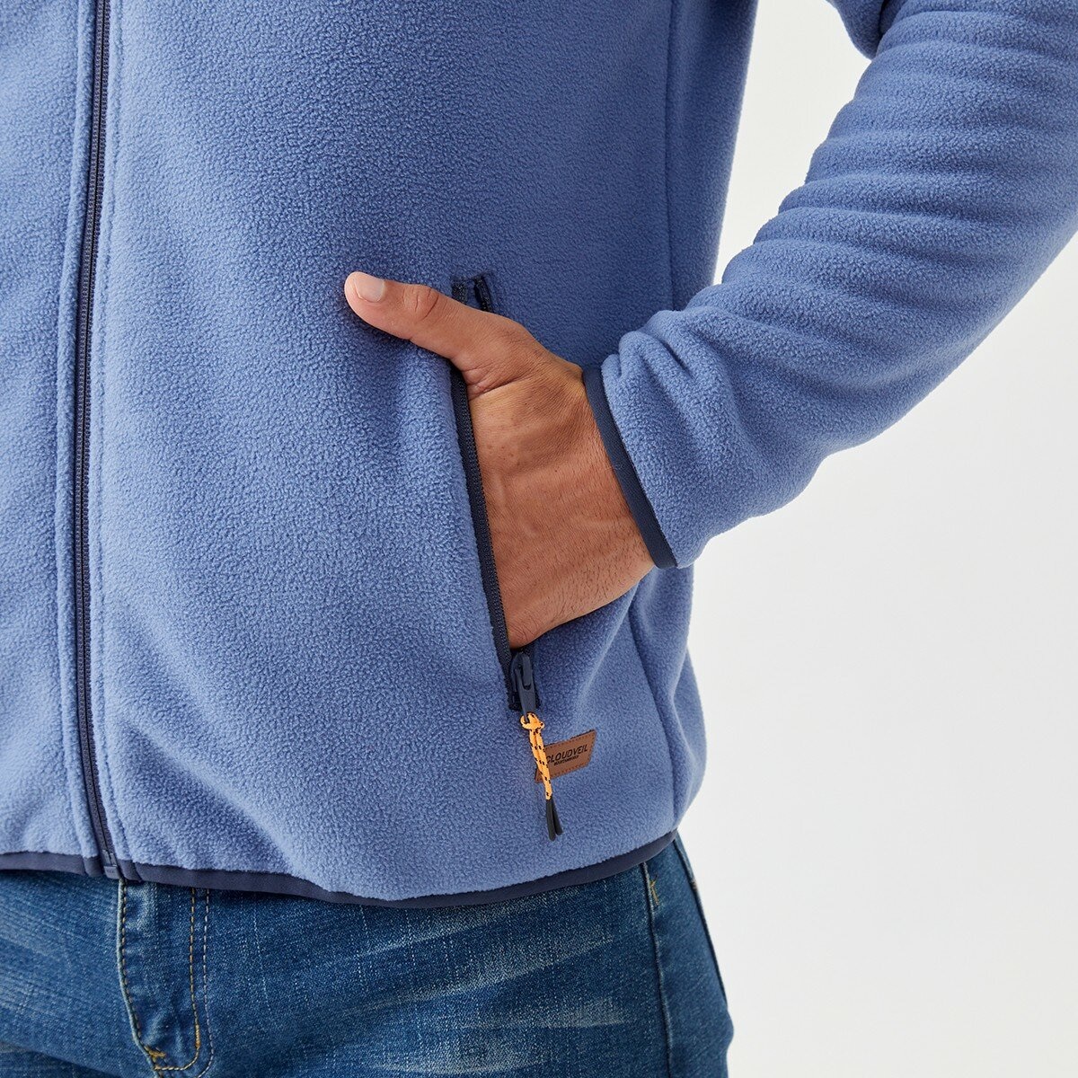 Cloudveil 男刷毛外套 深藍