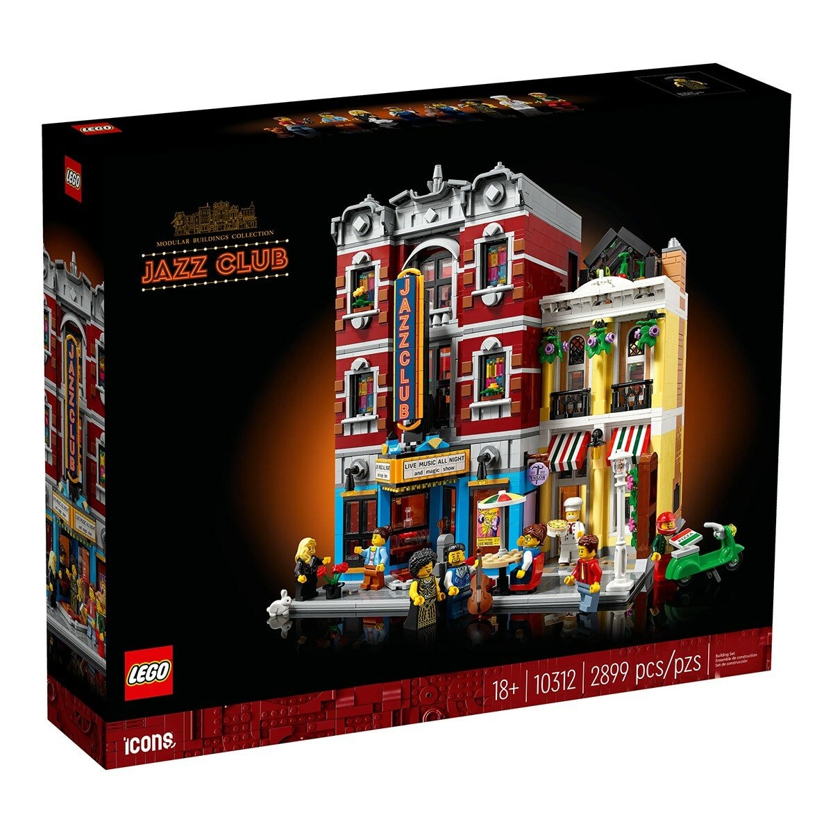 LEGO Icons 系列 爵士俱樂部 10312 / 18歲以上