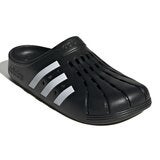 Adidas 中性包腳拖鞋 黑