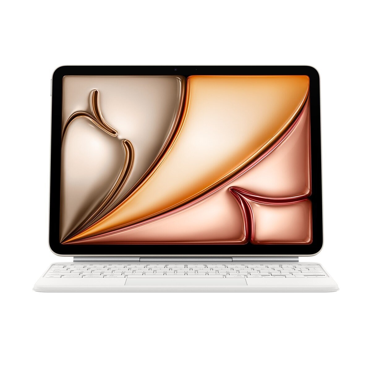 Apple 巧控鍵盤適用於 iPad Air 11吋 M3 中文 注音 白