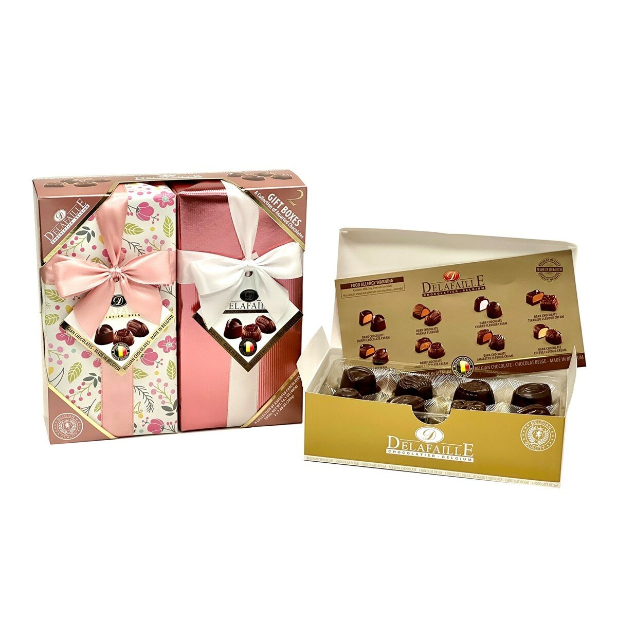 Delafaille 綜合巧克力禮盒 200公克 X 2入 Delafaille 綜合巧克力禮盒 200公克 X 2入
