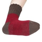 Nakai 女裏起毛止滑保暖襪 2入組 紅+粉