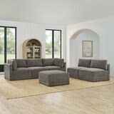 Thomasville 布面模塊沙發六件組