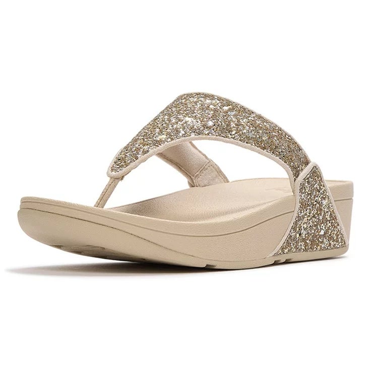 FitFlop 女夾腳拖鞋 金