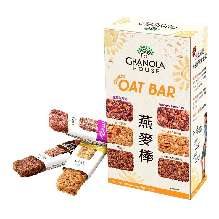 Granola House 綜合纖脆燕麥棒 32 公克 X 24 入 Costco 好市多線上購物