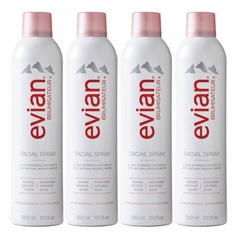 evian 天然礦泉護膚保濕噴霧 300毫升 X 4入