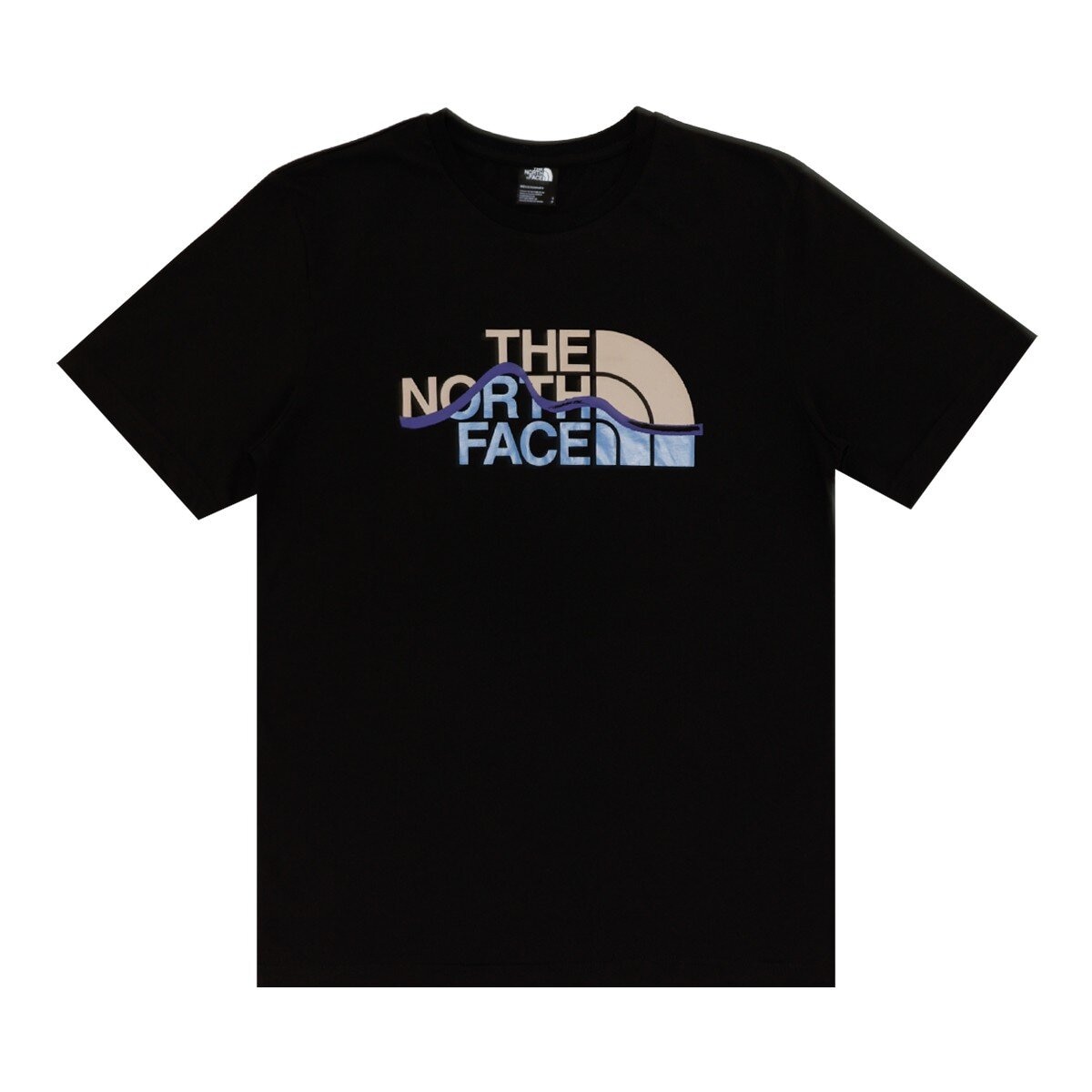 The North Face 男短袖上衣 黑色