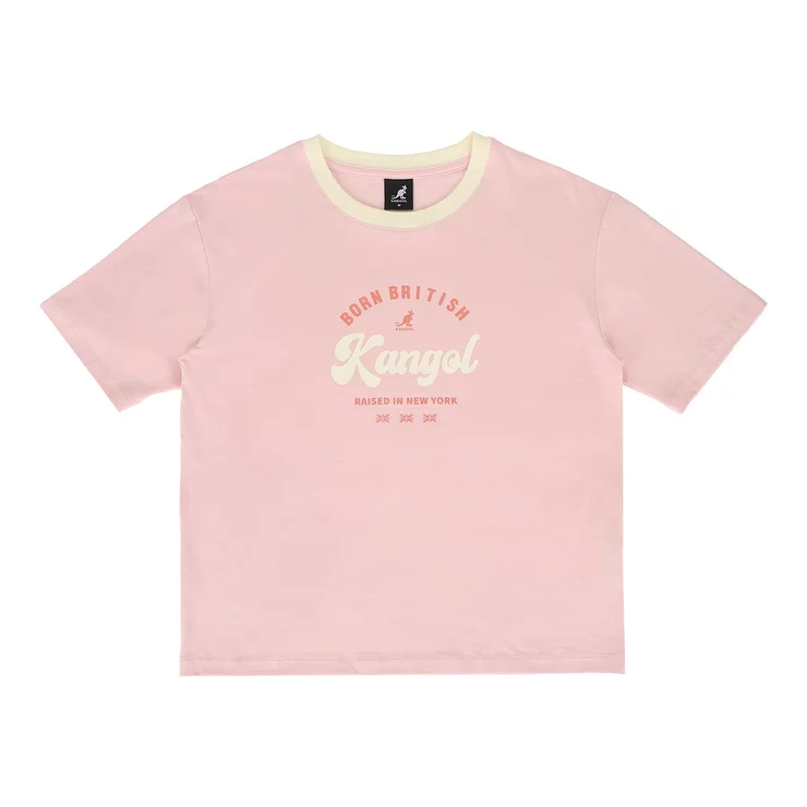 KANGOL 印花女短袖Logo上衣