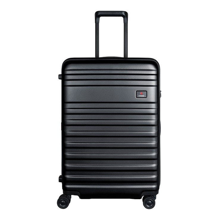 Crown 21吋 + 26吋 + 29吋 防盜拉鍊行李箱組 珠光鐵灰
