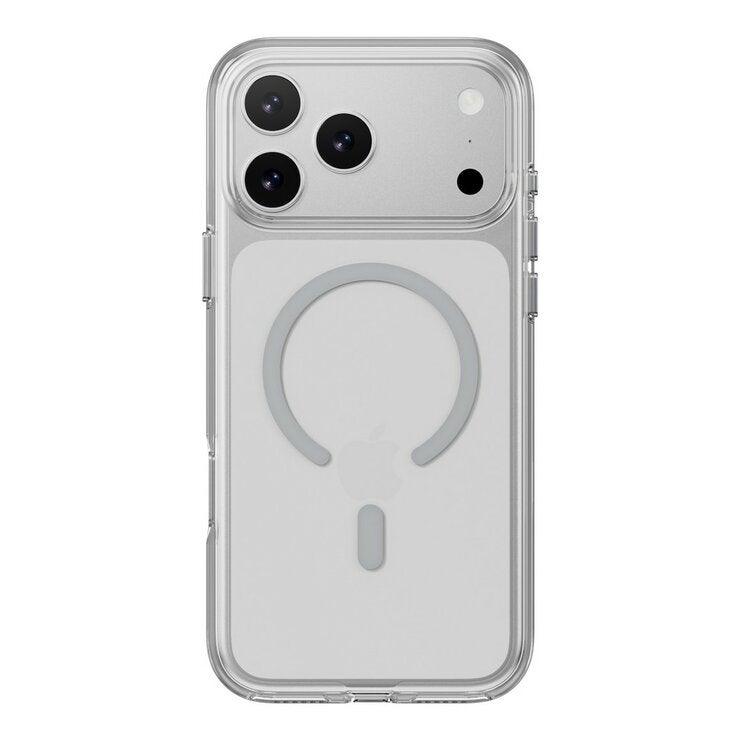 MAGEASY Bright M 不發黃軍規磁吸透明殼 iPhone 17 Pro Max(迷霧磁圈) + 鏡頭保護貼Lenz鈦合金(午夜鈦) + Vetro 9H 鋼化玻璃保護膜