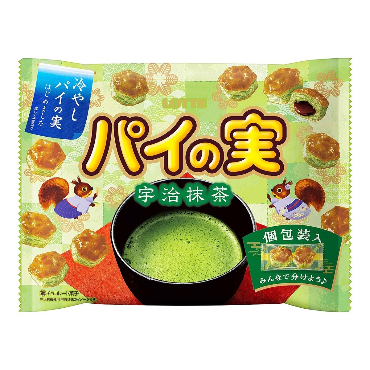樂天 千層派宇治抹茶風味 120.4公克 X 4入
