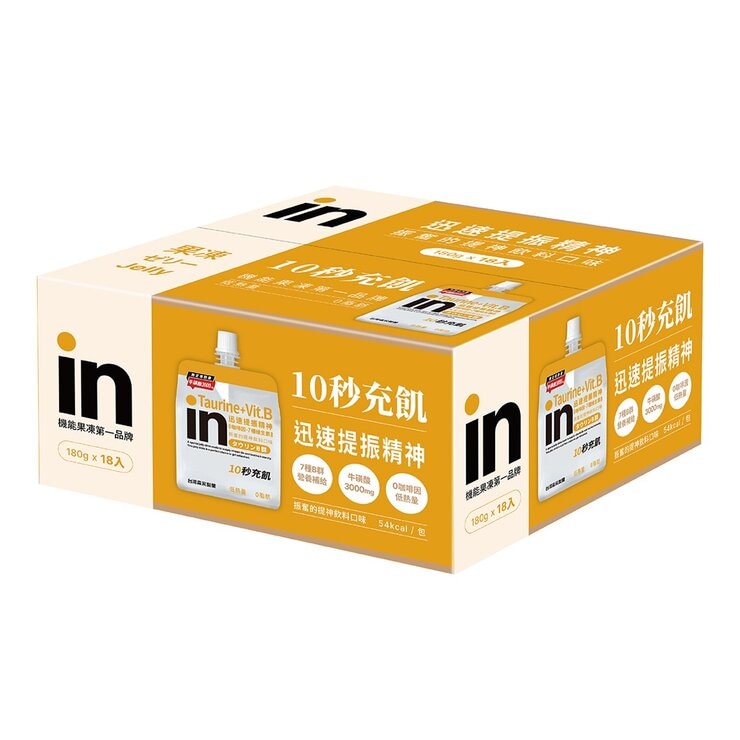 Morinaga in Jelly (Taurine) 180 g X 18-Count