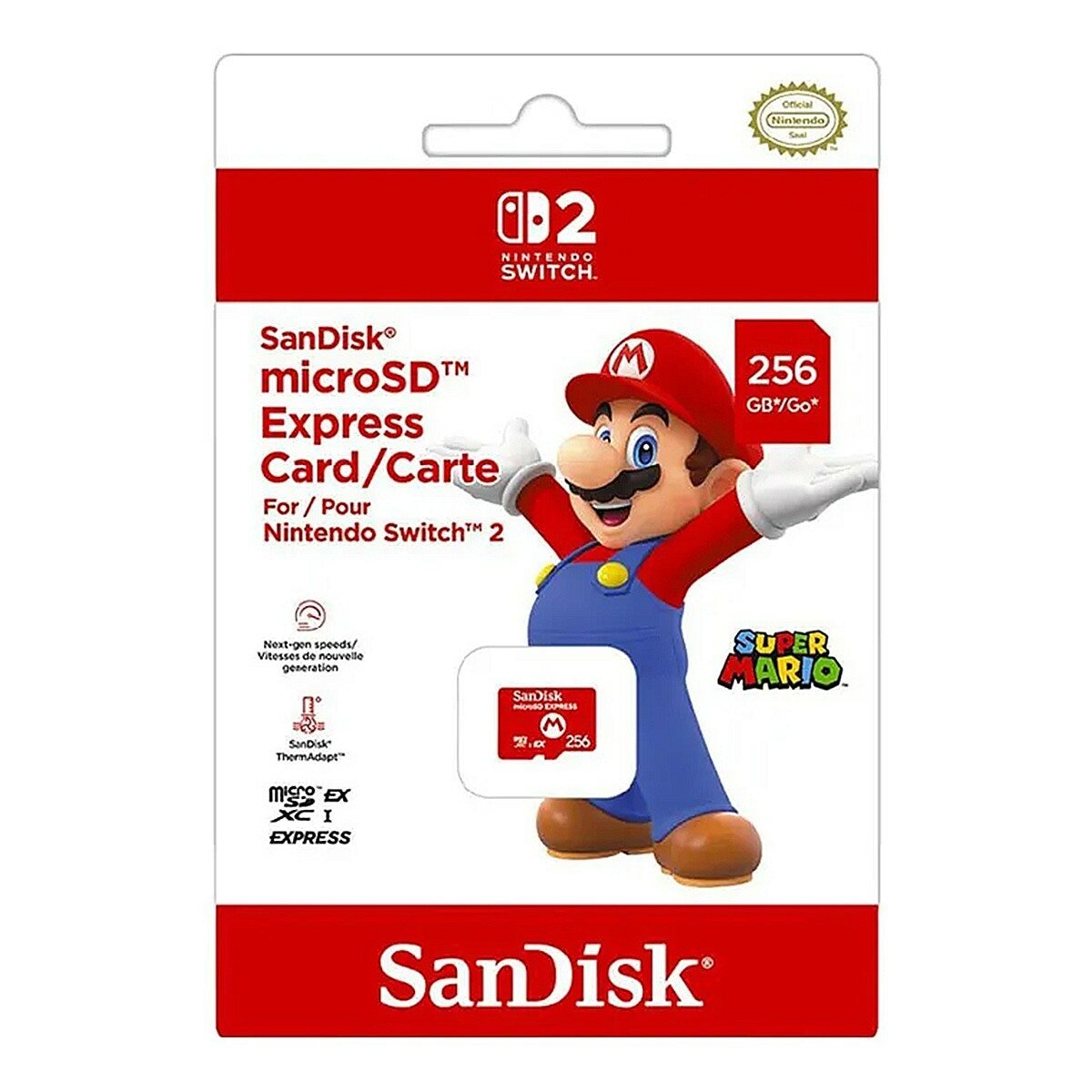 Nintendo Switch 2 瑪利歐賽車主機 + 寶可夢ZA + 256G記憶卡 + Switch 2 Joy-Con + 保護貼組合