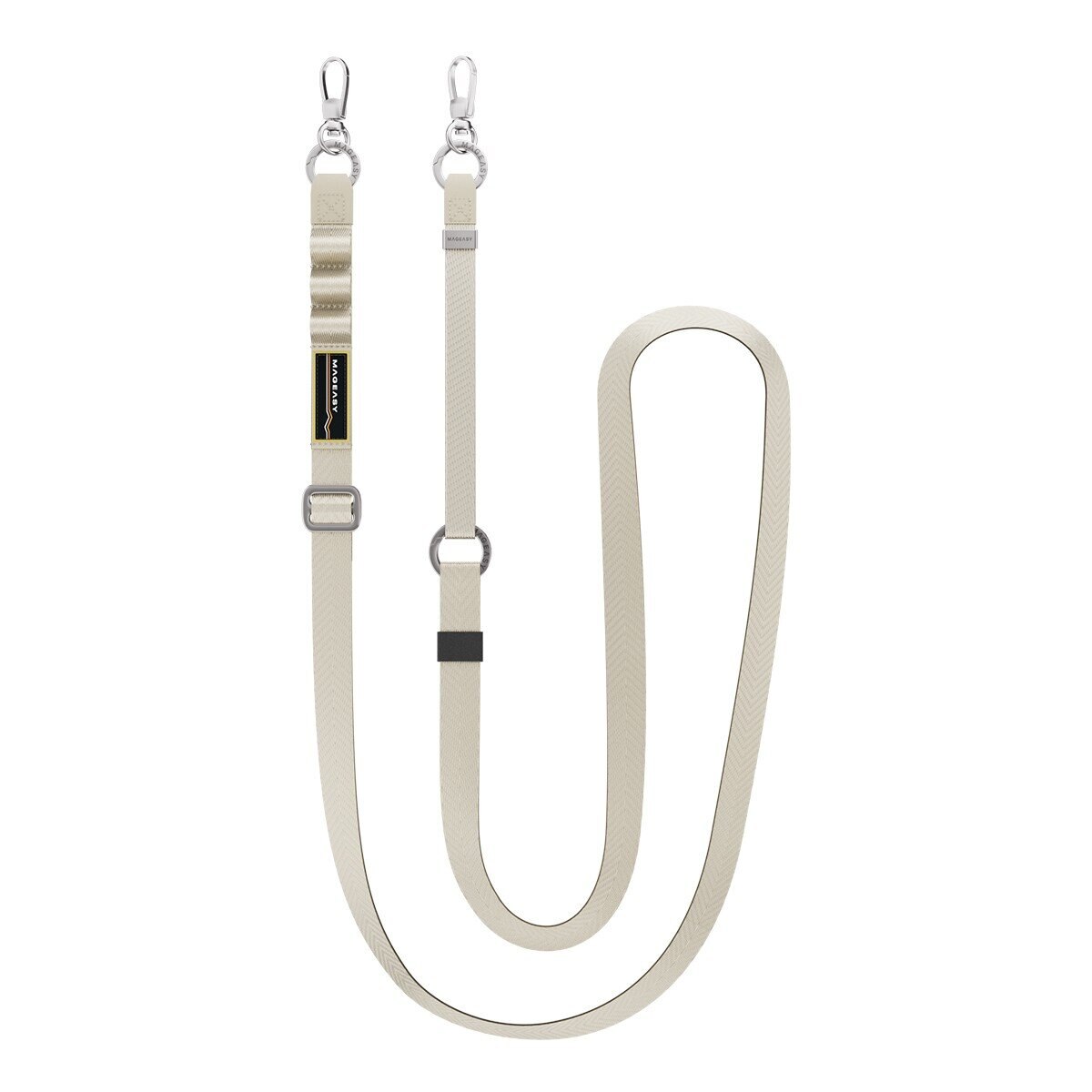 MAGEASY 2-in-1 Utility Strap 二合一掛繩 / 掛繩片組 20公釐 星光色