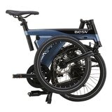 BESV 折疊電動輔助自行車 PSF1 灰藍色
