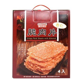 富統杏仁脆肉片 100公克 X 4入 富統杏仁脆肉片 100公克 X 4入