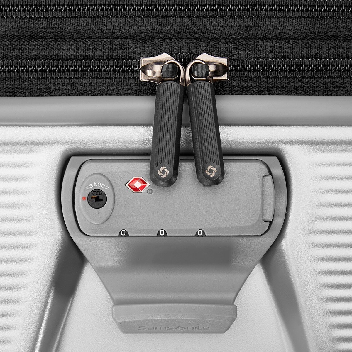 Samsonite Element Xlt 22吋 + 30吋 行李箱 二入組 銀色