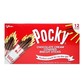 格力高 Pocky 巧克力棒 40公克 X 12入 格力高 Pocky 巧克力棒 40公克 X 12入