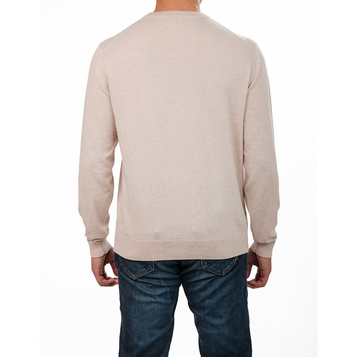 United Colors of Benetton 男長袖毛衣 米白