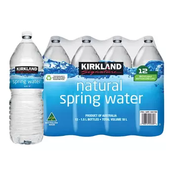 Kirkland Signature 科克蘭 泉水 1.5公升 X 12瓶