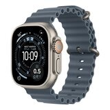 Apple Watch Ultra 3 GPS + 行動網路 49公釐 原色鈦金屬錶殼 附錨藍色海洋錶帶 Apple Watch Ultra 3 GPS + 行動網路 49公釐 原色鈦金屬錶殼 附錨藍色海洋錶帶