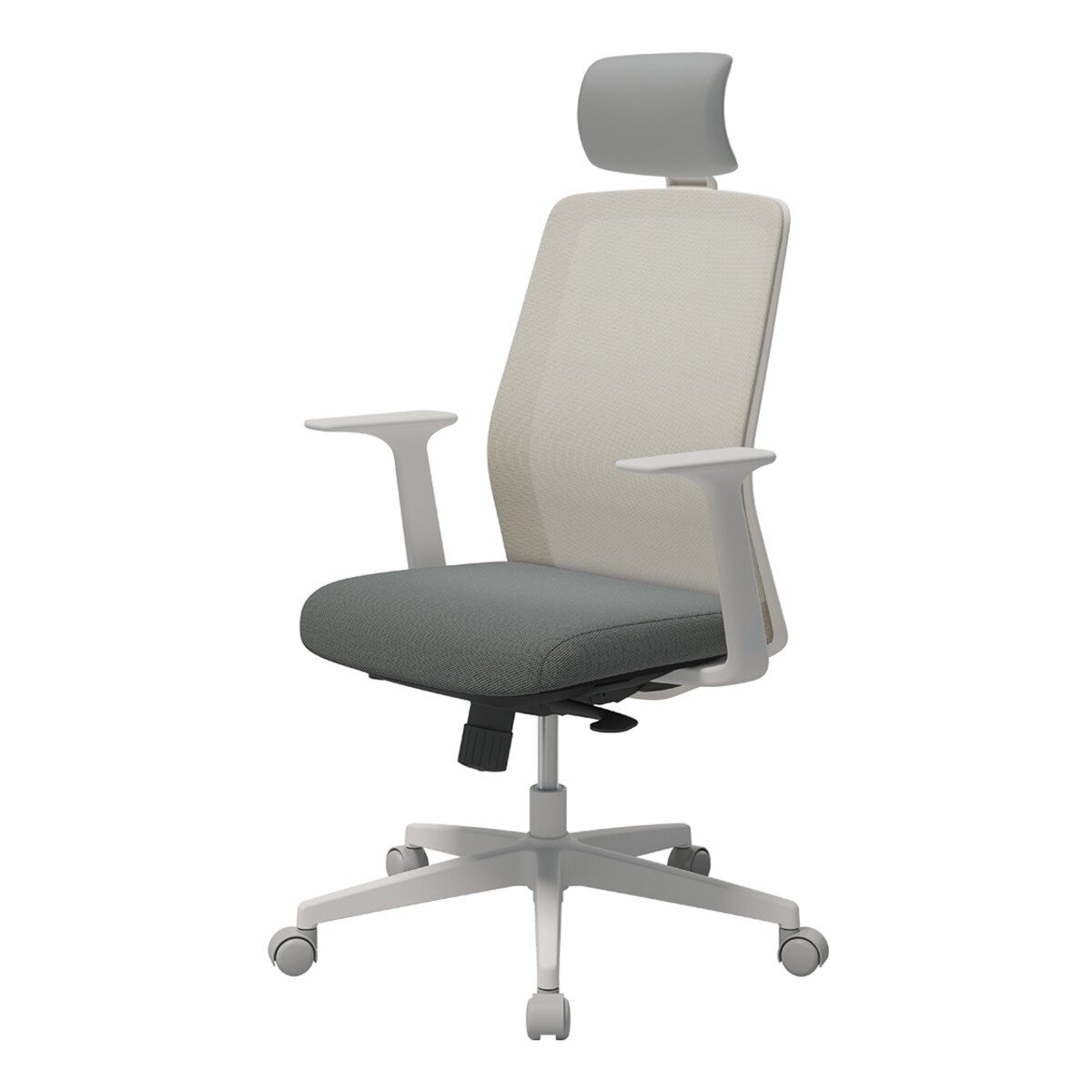 Sidiz 人體工學網布辦公椅 卡其灰