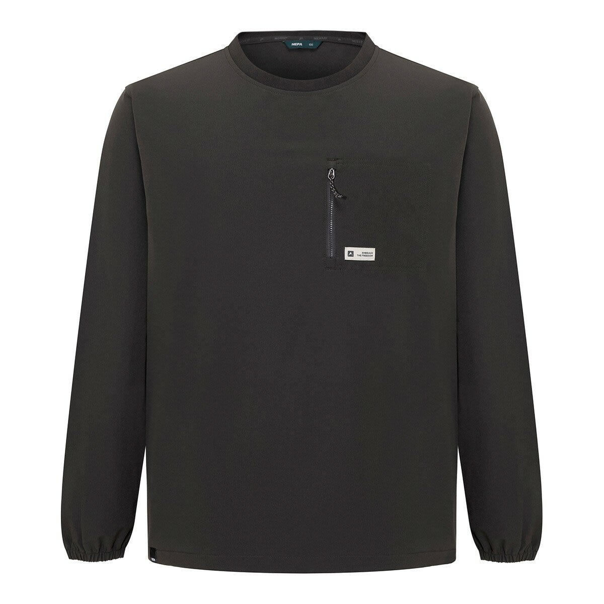 NEPA 男韓版平織長袖上衣