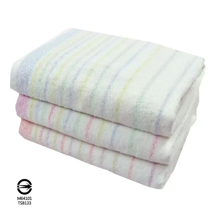 Gemini 精梳棉輕柔浴巾 3入組 65公分 X 137公分