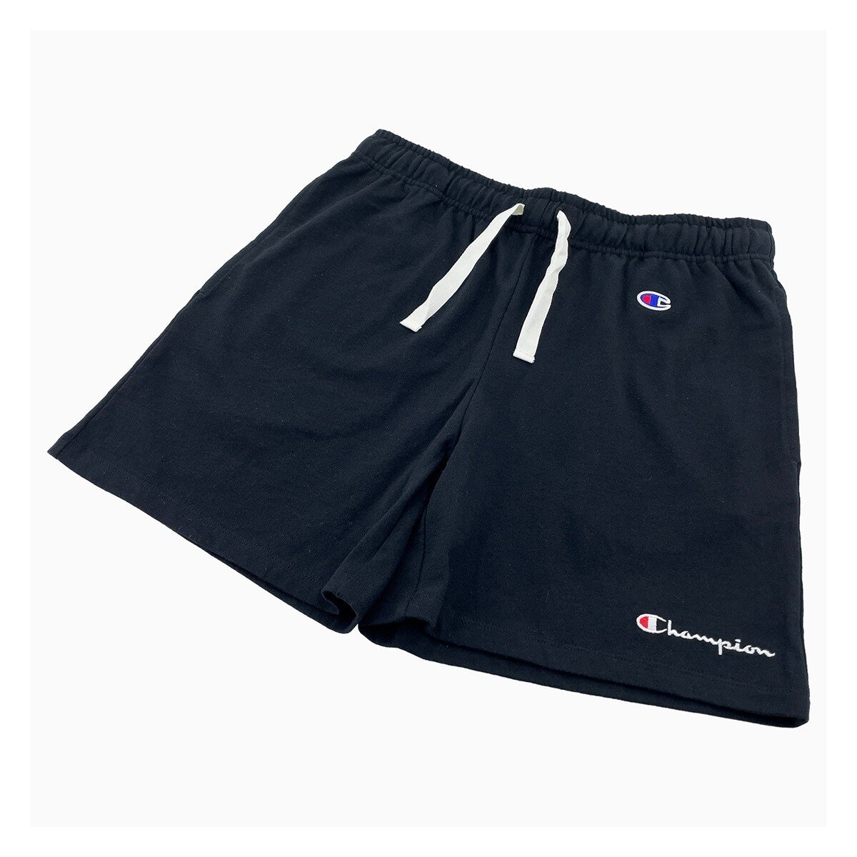 Champion 女LOGO棉短褲