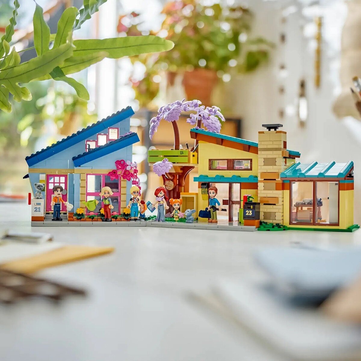 LEGO Friends 系列 Olly & Paisley 的家 42620 / 7歲以上
