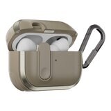 MAGEASY Odyssey 抗衝擊磁扣手繩耳機殼 AirPods Pro 1 & 2 金屬沙 MAGEASY Odyssey 抗衝擊磁扣手繩耳機殼 AirPods Pro 1 & 2 金屬沙