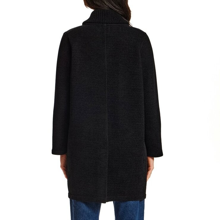 Weatherproof Vintage 女長版針織外套 黑 Weatherproof Vintage 女長版針織外套 黑