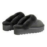 科克蘭 女絨毛拖鞋 灰