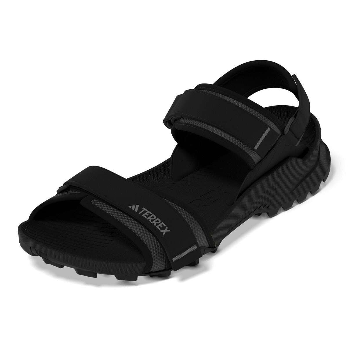 Adidas 女戶外涼鞋 黑